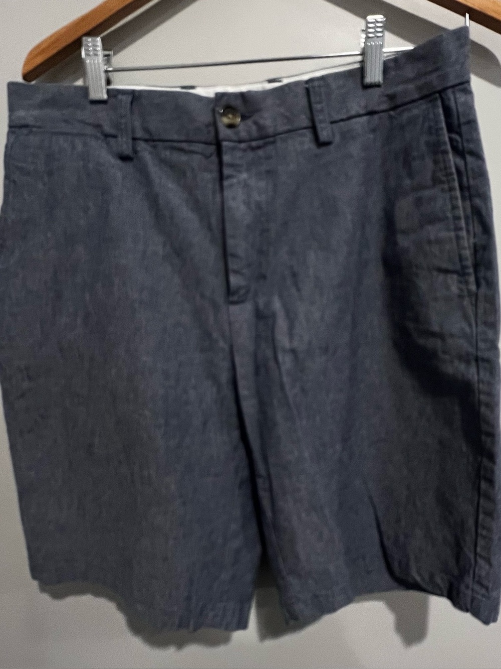 Old Navy ultimate slim  blue chino shorts mens S casual prep tenniscore size 32